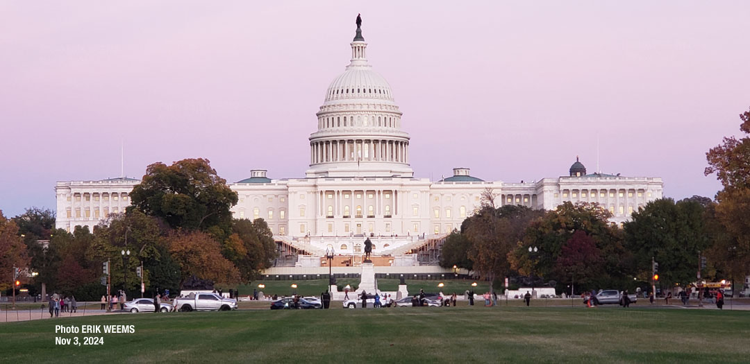 Capital Dome at Dusk in Washington DC - click image to enlarge the photo Capital Dome at Dusk in Washington DC - click image to enlarge the photo