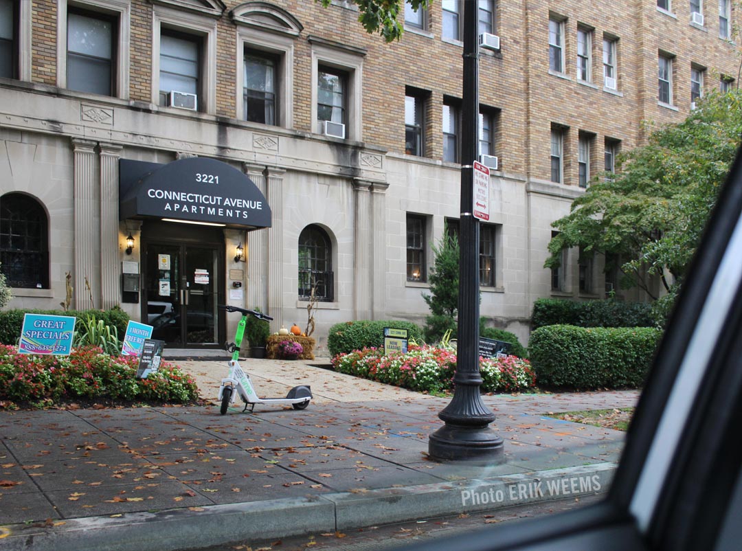 Connecticut Avenue Apartments Building Autumn - click to enlarge Connecticut Avenue Apartments Building Autumn