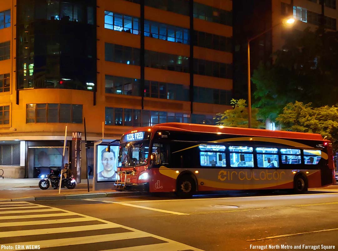 Click image to enlarge - Ride Free at Farragut Park North, night time Ride Free at Farragut Park North