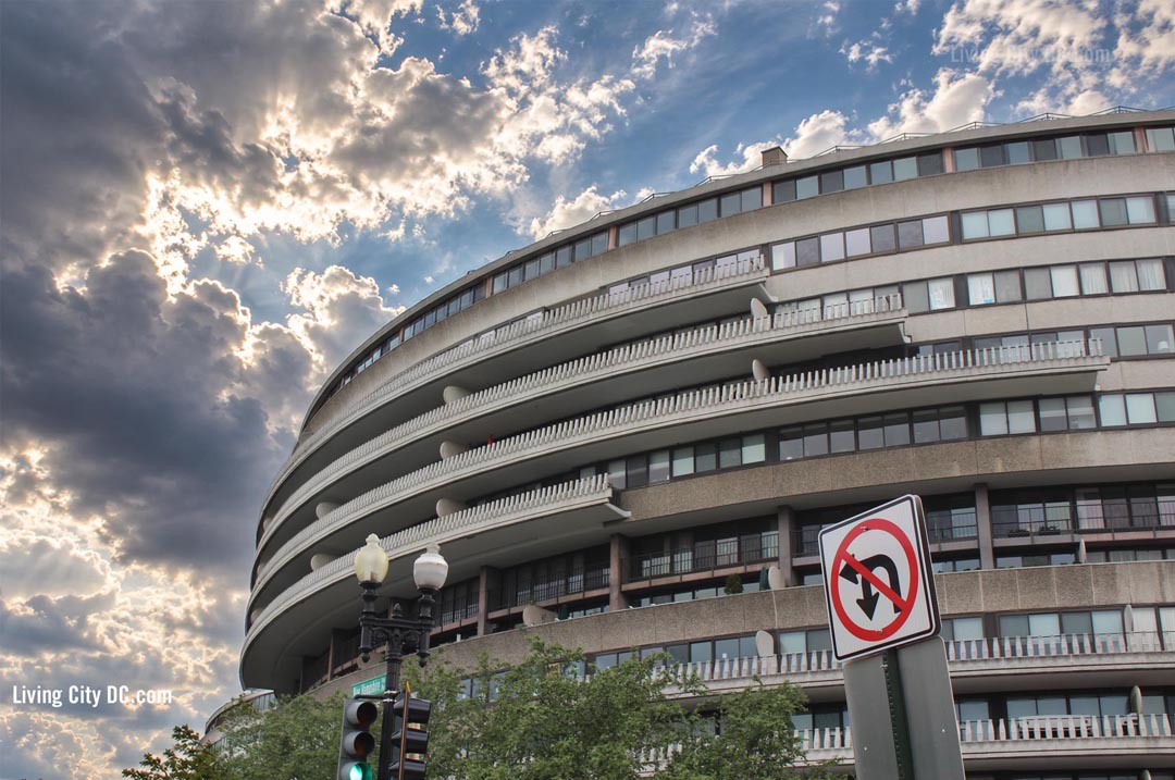 The famous DC Watergate building