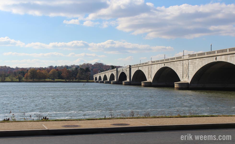 Memorial Arlington Bridge - Washington DC Memorial Arlington Bridge - Washington DC