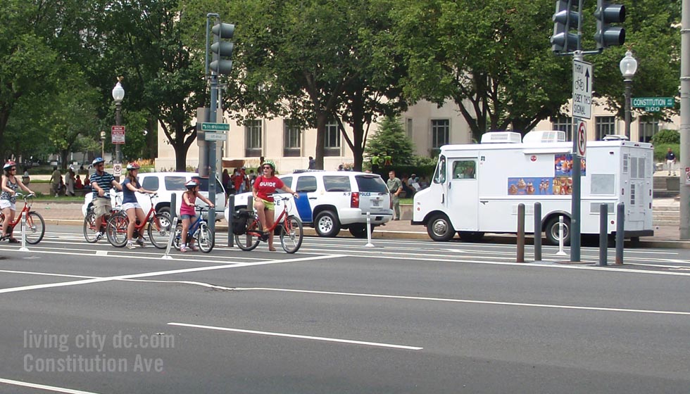Constitution Avenue Washington DC - Tourist Guide
