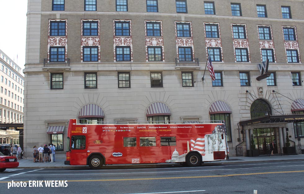 Hotel Washington in Washington DC - 15th Street NW