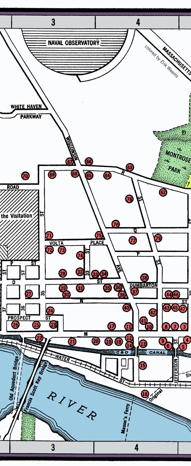 Georgetown Section 2 1937 Map
