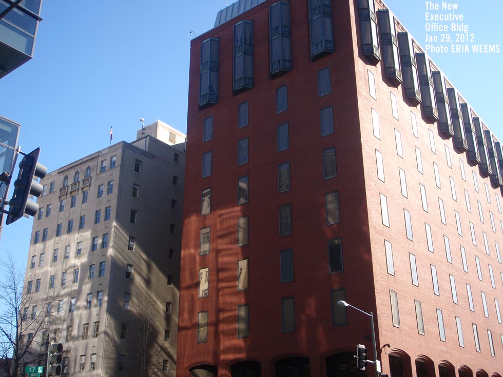 New Executive Office Building in Washington DC