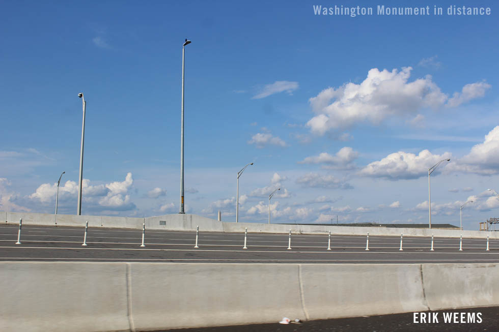 Tiny Washington DC from 395