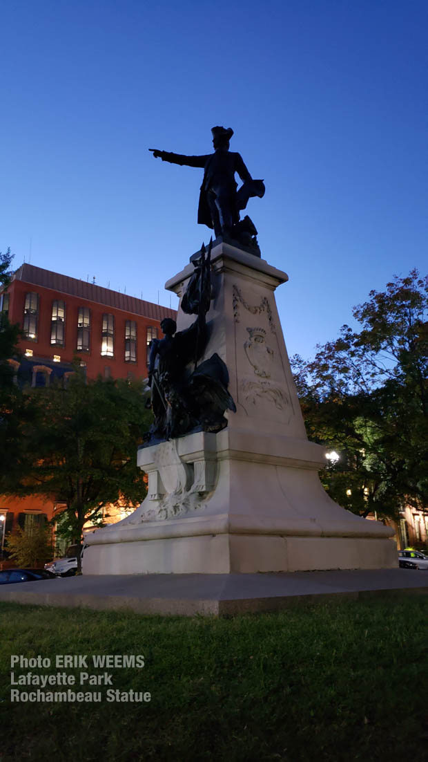 Rochambeau Statue