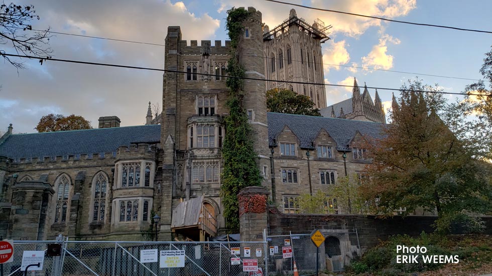 National Cathedral exterior office building