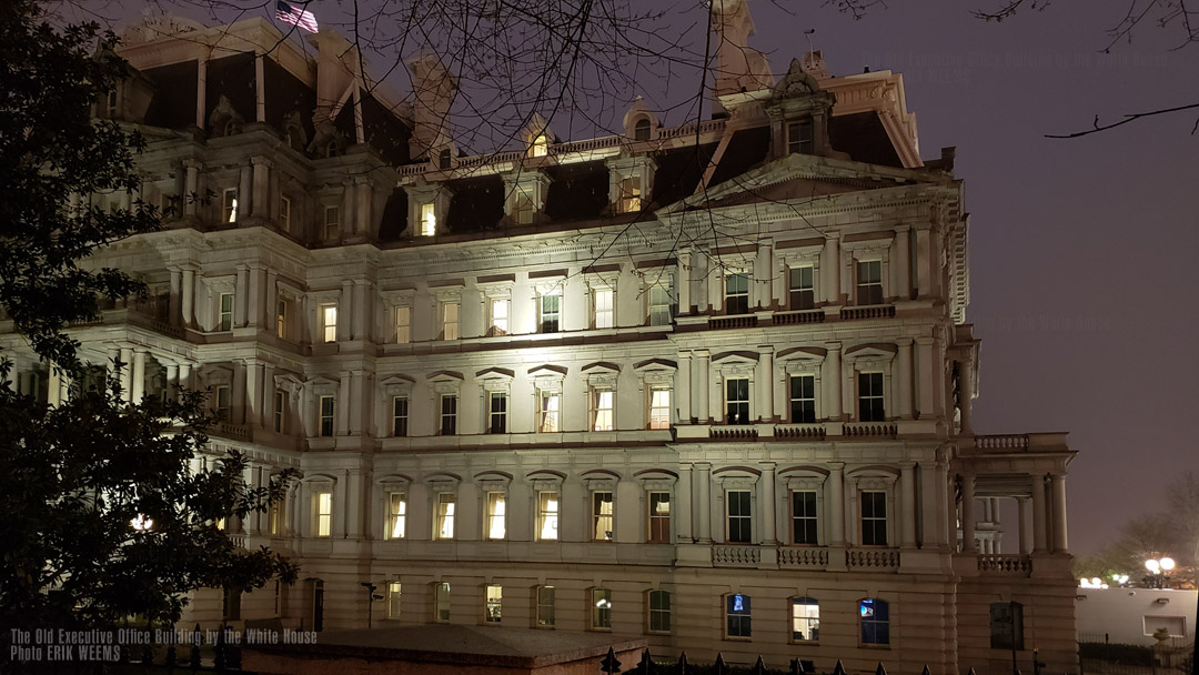 At Night at the Old Executive Office Building At Night at the Old Executive Office Building