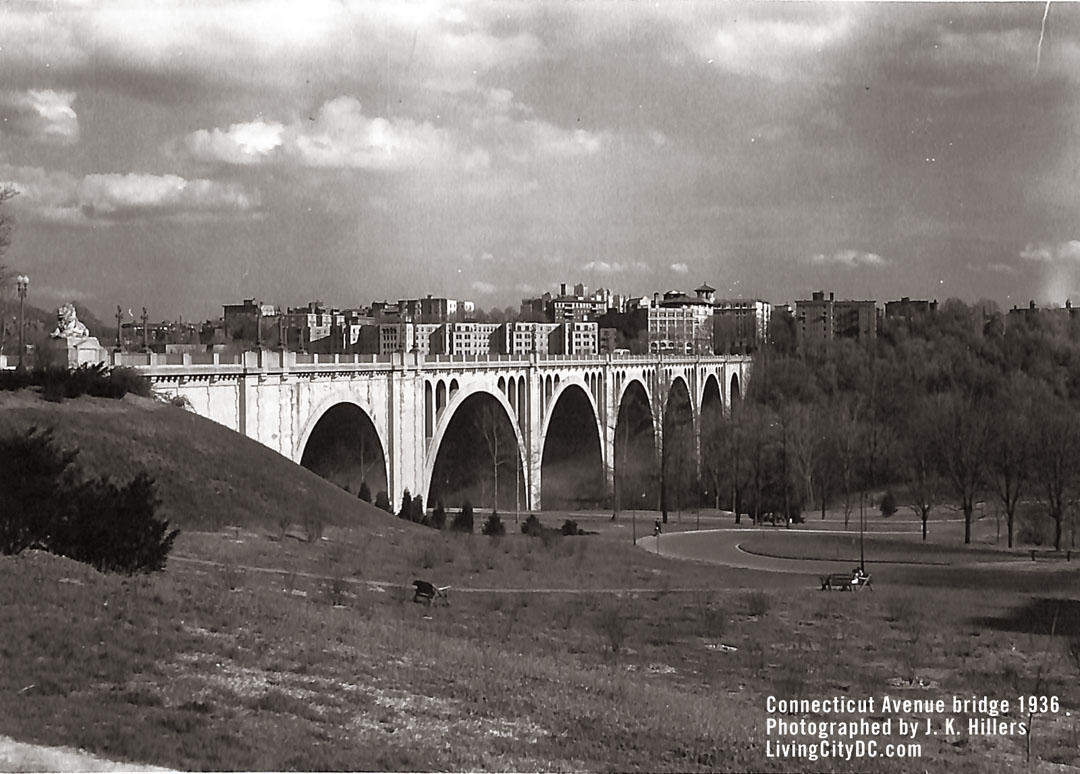 The Connecticut Avenue Bridge 1936 Washington DC The Connecticut Avenue Bridge 1936 Washington DC
