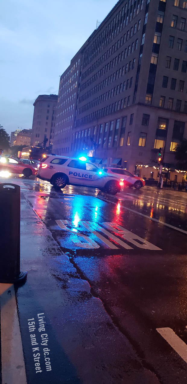 15th and K in the Rain