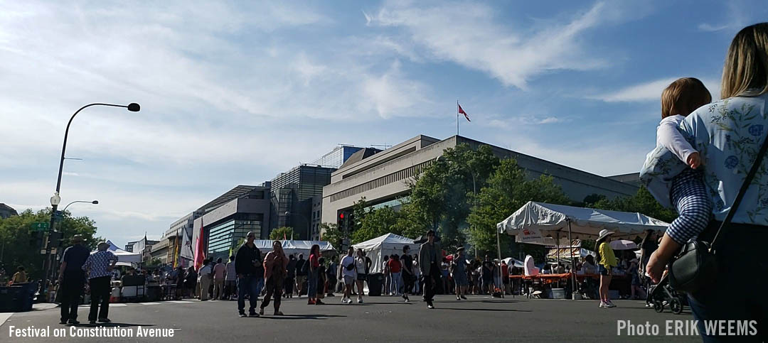 Festival on Constitution Avenue Washington DC