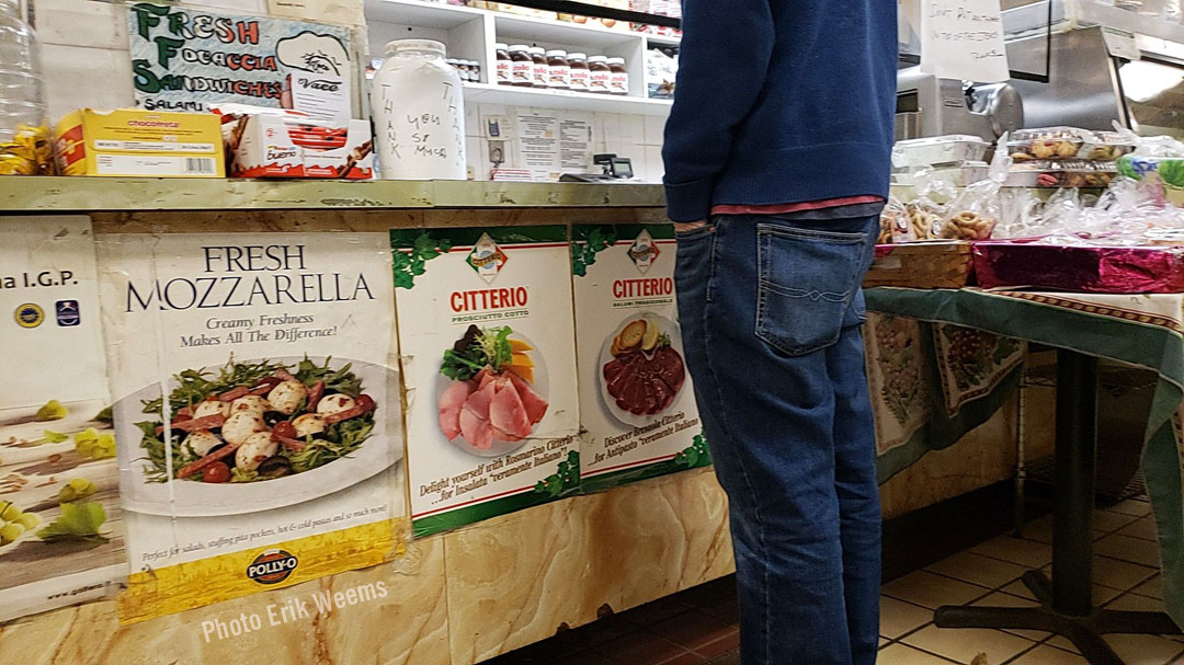 Waiting for Fresh Mozzarella and Citterio